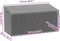 vidaXL - Tuinbox - 110x50x58 - cm - poly - rattan - grijs