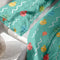 Happy Friday Duvet cover set 2 pieces World map 155x220 cm (Single) Multicolor