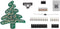Whadda WSSA1783 - Soldeerkit - SMD-kerstboom met USB-aansluiting - Groen