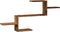 vidaXL - Wandschap - 104x15x49 - cm - bewerkt - hout - oud - houtkleurig
