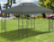Outsunny Vervangend Dak - Tuinhuiszeil 3x4 m - Donkergrijs Polyester met UV-bescherming