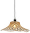 GOOD&MOJO Hanglamp Ibiza - Bamboe/Zwart - 50x50x15cm - - Hanglampen Eetkamer, Slaapkamer, Woonkamer