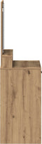 vidaXL - Kaptafel - met - Laden - in - Artisan - Eiken - - - 50x41x140 - cm
