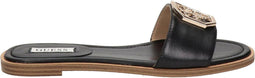 GUESS Botali - Slippers - Goudkleurig merkembleem - Zwart - Maat 39