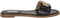 GUESS Botali - Slippers - Goudkleurig merkembleem - Zwart - Maat 39