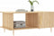 vidaXL - Salontafel - 90x50x40 - cm - bewerkt - hout - sonoma - eikenkleurig