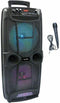 Dankzij de draagbare Bluetooth®-luidsprekers Inovalley KA20 Karaoke 800 W
