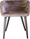 PTMD Eetkamerstoel Mace Velvet Sand 76,5 x 52 x 50