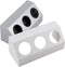 Heitronic 500070 Stekkerdoos Wit, Zilver 1 stuk(s)