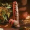 Evolved Dildo Love Toy Realistic Dildo, Dark 20.3 Cm Bruin