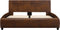 vidaXL - Bedframe - kunstleer - bruin - 120x200 - cm
