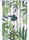 Loti Living Douchegordijn - Waterdicht - Schimmelbestendig - Jungle - 120 x 200 cm