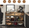 SoBuy FSB85-PF - Buffetkast - 2 Lades 3 Planken - Bruin