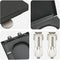 vidaXL - Snelle - Montage - Toiletbril - met - Zachte - Sluiting - Duroplast - Antraciet