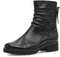 Gabor 092 - Enkellaars - Leer - 4 cm hakhoogte - Zwart