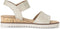 Gabor 42.750.63 - Platte sandalen - Sportief en comfortabel - Beige - Maat 40