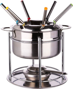5 Five Fondue 6 Personen Zilver 1.9 Liters