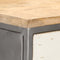 vidaXL - Ladekast - 45x30x105 - cm - massief - mangohout