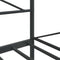 vidaXL - Slaapbank - zonder - matras - 107x203 - cm - staal - zwart