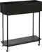 Mica Decorations Greenrax - Plantenstandaard - L70 x B29 x H94 cm - Metaal - Zwart