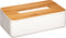 Tissuedoos hout - Wit - Voor alle maten tissues -