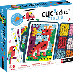Nathan CLIC'educ Pixels - Mozaïekset - 675 stuk(s) - Meerkleurig (675 stuks)
