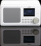 Lenco DAR-010 - DAB+ en FM Radio - 10 presets - Wit