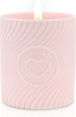 HighOnLove - Pink Massage Kaars Lychee Martini