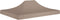 vidaXL - Partytentdak 270 g/m² - 410 x 280 cm - taupe