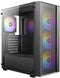 Antec AX65 ARGB - Midi Tower PC Gamen - ATX ITX micro ATX - Blauw Groen Rood