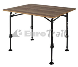 Eurotrail Rochefort - Campingtafel - Lichtgewicht - Waterbestendig - Houtlook