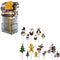 Mica Decorations Kerstverlichting 140 stuks - 64.5x38x96 cm - Ijzer - Rood,Oranje,Groen