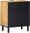 vidaXL - Nachtkastje - 50x33x60 - cm - massief - mangohout - bruin