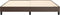 vidaXL - Bedframe - kunstleer - bruin - 180x200 - cm