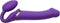 Strap-On-Me - Vibrerende Strapless Strapon - Voorbinddildo Met 3 motoren - Paars