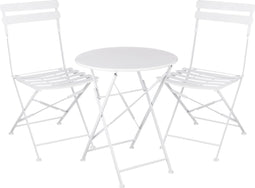 Mica Decorations Laurence Bistroset - Set van 3 - Metaal - Wit