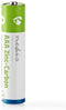 Nedis Zink-Koolstof-Batterij AAA - 1.5 V DC - Zink-Carbon - 4-Blister - R03 - Verschillende apparaten - Blauw / Groen