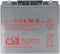 CSB HRL1280W-FR - Loodzuuraccu AGM - 12V 20Ah 80W per cel - M5 aansluiting 181x76,2x167mm