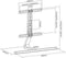 My Wall HP 37 L TV-voet 81,3 cm (32) - 165,1 cm (65) In hoogte verstelbaar