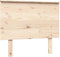 vidaXL - Hoofdbord - 94x6x82,5 - cm - massief - grenenhout