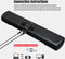 HXSJ Q3 - Soundbar PC Speaker - 5W stereo - Zwart