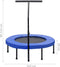 vidaXL Fitnesstrampoline met handgreep en veiligheidsmat 102 cm