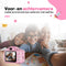 AyeKids Kindercamera 2 in 1 - Voor & Achter Camera - Incl. 32GB SD - 6 x 8 x 5 cm - Fototoestel voor Kinderen - Roze