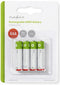 Nedis BANM9HR034B - NiMH-batterijen 950mAh - Gebruiksklaar - Wit