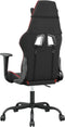vidaXL - Gamestoel - kunstleer - zwart - en - rood
