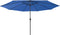 vidaXL - Parasol - met - LED-verlichting - 400 - cm - azuurblauw
