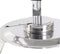 Alora Chafing Dish rond 4.5L - geschikt voor soep - buffet - voedsel verwamer - voedsel warmhouden - met deksel - buffetwarmer - roestvrij staal - chrome - 4.5 liter inhoud - warmhoudplaat - bain maria - warmhoudbakken - Warmhoudschalen
