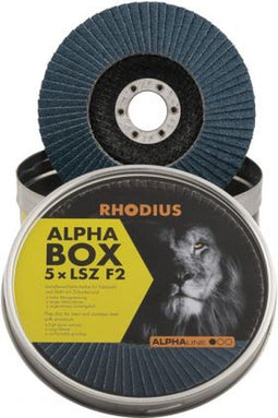Rhodius Lamellenschijf 125 K40 5 in blik