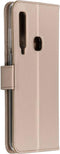 Accezz Samsung Galaxy A9 (2018) - Wallet Softcase Bookcase - 3 pashouders - goud