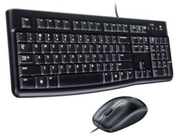 Logitech MK120 - Toetsenbord en muis set - Fluisterstille toetsen - Morsbestendig ontwerp